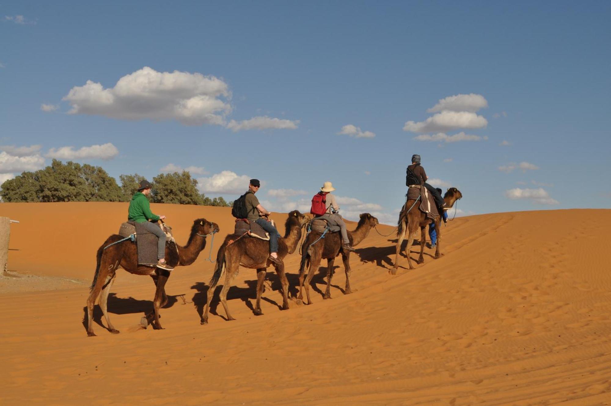 מרזאוגה Riad Aicha & Camel Trekking מראה חיצוני תמונה
